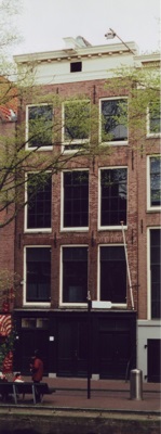 Anne Frank House in Amsterdam, Netherlands